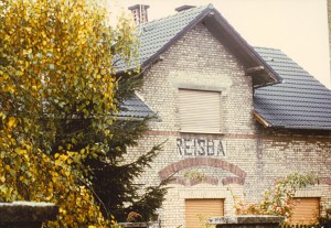 alter Bahnhof in Freisbach